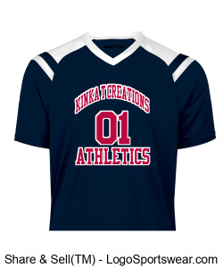 KTC1 - Navy, Red, White Design Zoom
